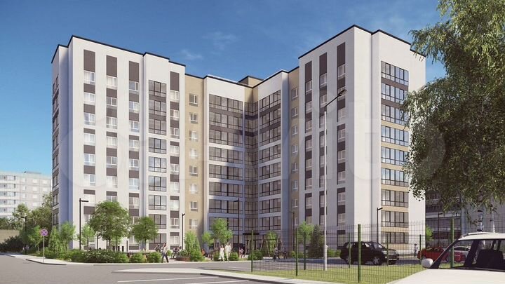 1-к. квартира, 39,7 м², 1/9 эт.