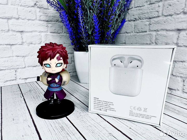 AirPods 2 топовая версия + чехол