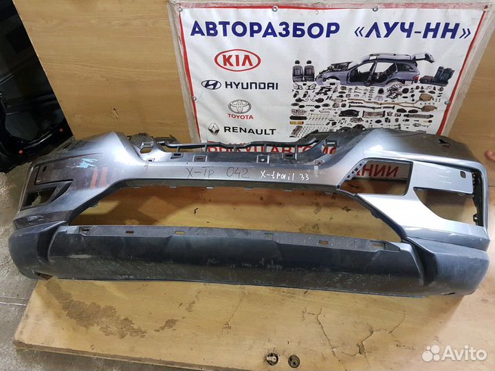 Nissan X trail 2018 2019 Передний бампер