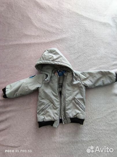 Куртка детская демисезонная 80