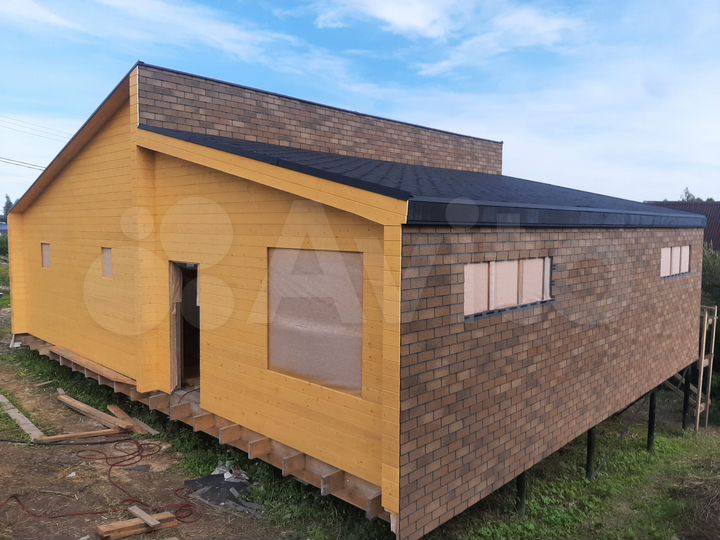 Дом 124 м² на участке 6 сот.