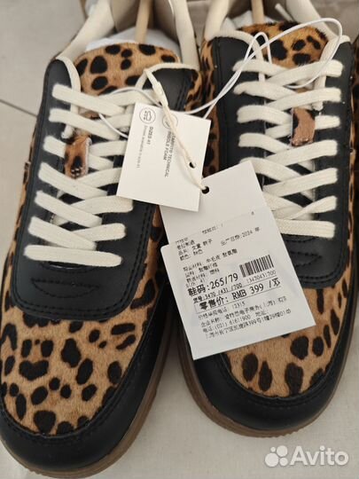 Кроссовки Zara детская серия кожа 40.41 рр