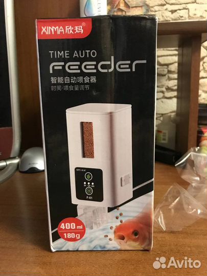 Автокормушка для рыб новая