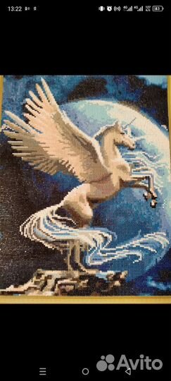 Алмазная вышивка готовая работа