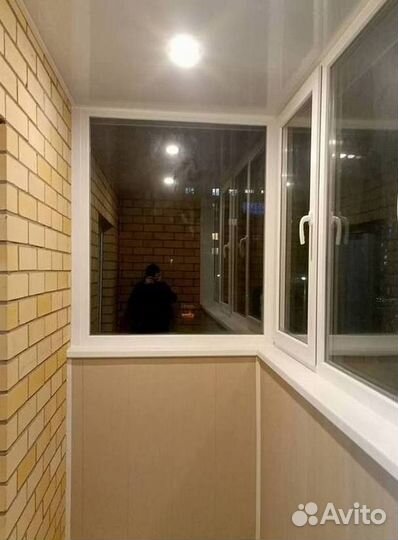 Остекление окон и балконов пвх
