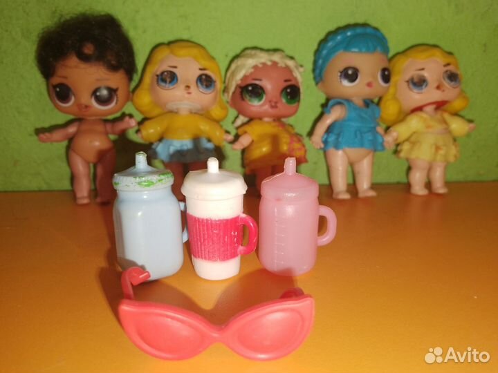 Куклы lol неоригинальные и украшения