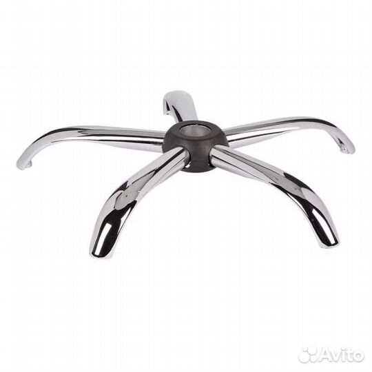 Крестовина офисного кресла хром