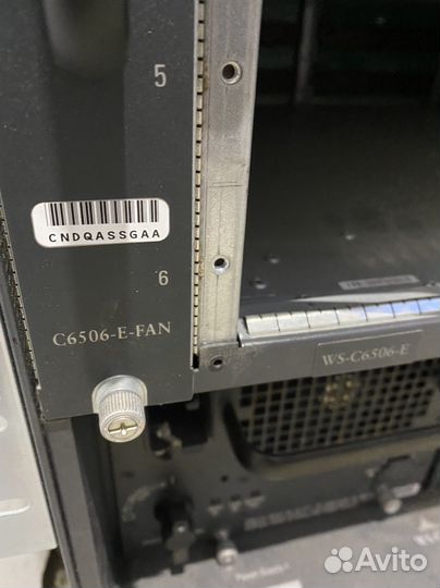 Cisco catalyst c6506-e-fan
