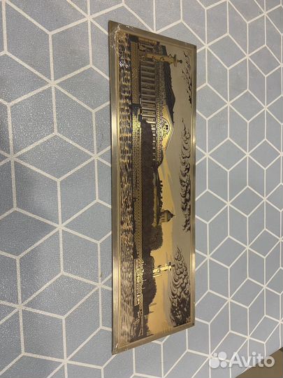 Картина Санкт-Петербург на металле