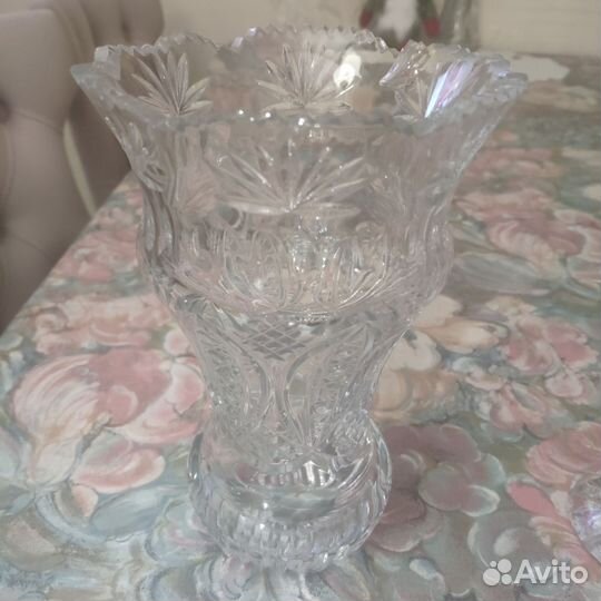 Ваза хрустальная ГДР- СССР