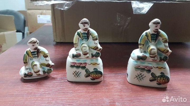 Вазы, фарфор, фигурки и под специи