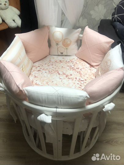 Детская кроватка трансформер 8 в 1