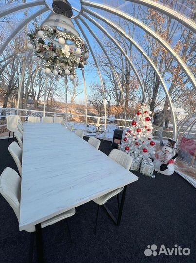 Панорамная беседка иглу