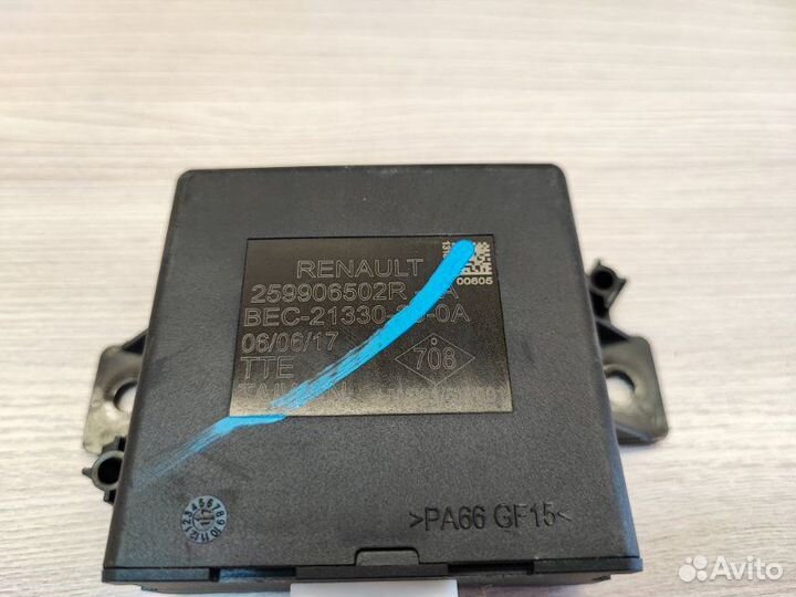 Блок управления парктрониками Renault Sandero