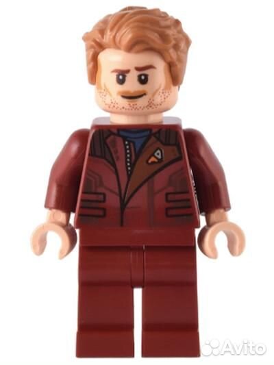 Минифигурка Lego sh834 Star-Lord - Dark Red Legs