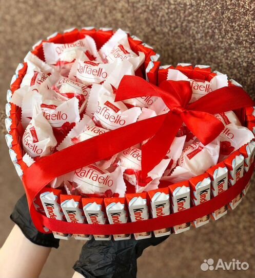Букеты и тортики Рафаэлло Киндер