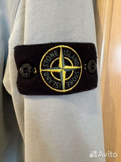 Stone island zip hoodie