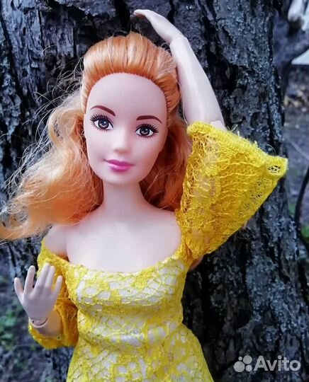 Кукла Барби редкая, рыжая с веснушками