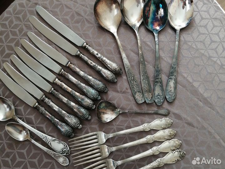 Столовые приборы мельхиор