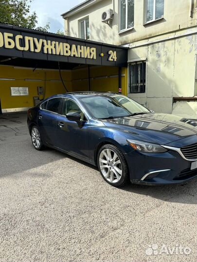 Mazda 6 2.5 AT, 2017, 230 000 км