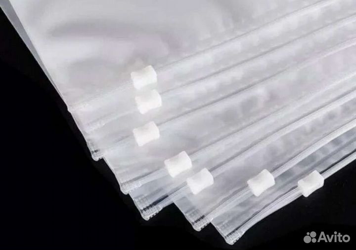 Пакеты зип Лок с бегунком матовый