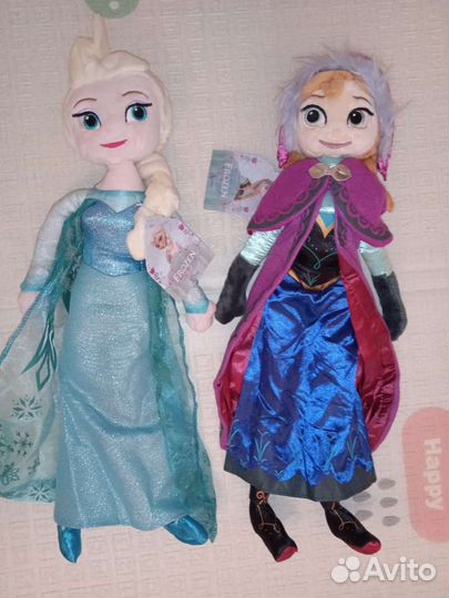 Куклы Эльза и Анна из м/ф Холодное сердце