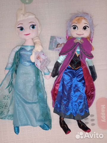 Куклы Эльза и Анна из м/ф Холодное сердце