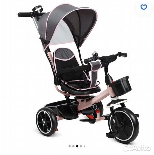 Детский велосипед с ручкой бу