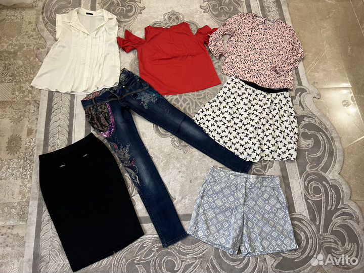 Вещи женские. Пакет. 46-48 размер