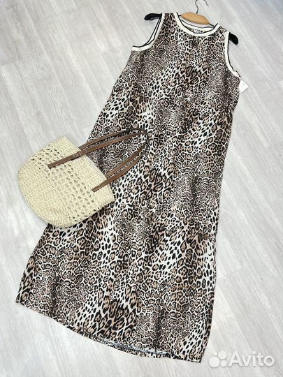 Сарафан с трикотажной отделкой Италия