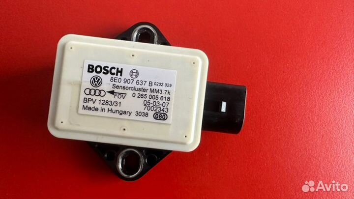 Датчик ускорения Audi A6 C6 AUK 3.2 2008