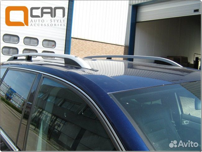 Рейлинги Can-Otomotiv Volkswagen Touareg II черный