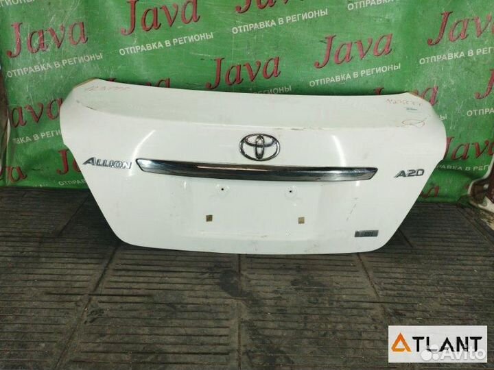 Крышка багажника задняя toyota allion