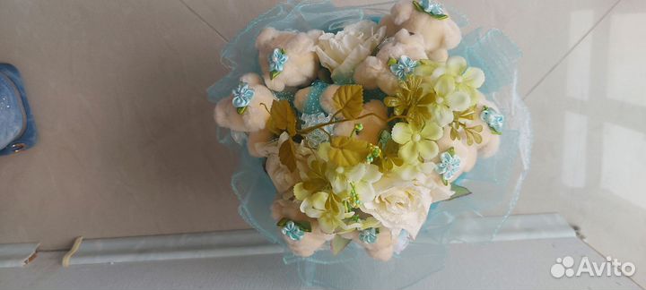 Букеты из мягких игрушек