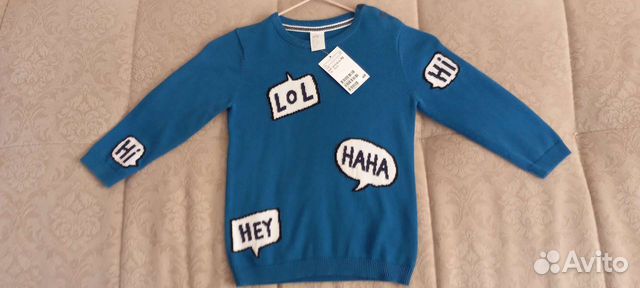 Джемпер 92р H&M/ свитер новый