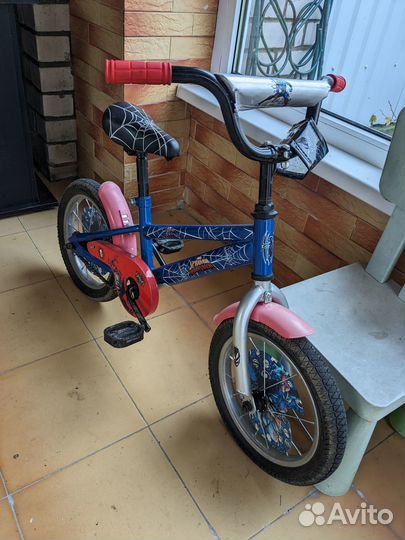 Велосипед человек-паук