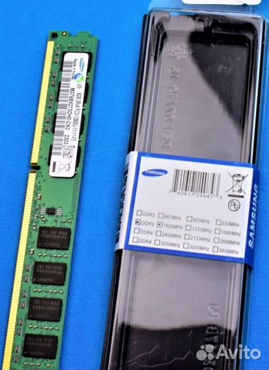 DDR3 8 gв 1600 mhz