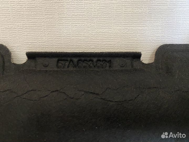 Шумоизоляция капота Skoda Karoq оригинал