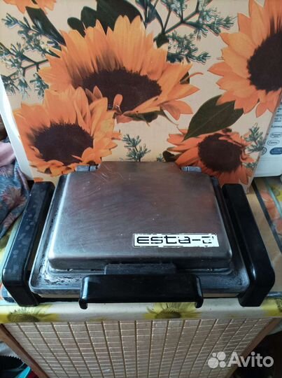 Вафелница советская