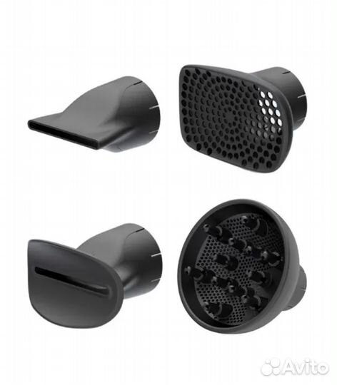 Фен Bellissima Creativity, 1800 Вт, черный, золоти