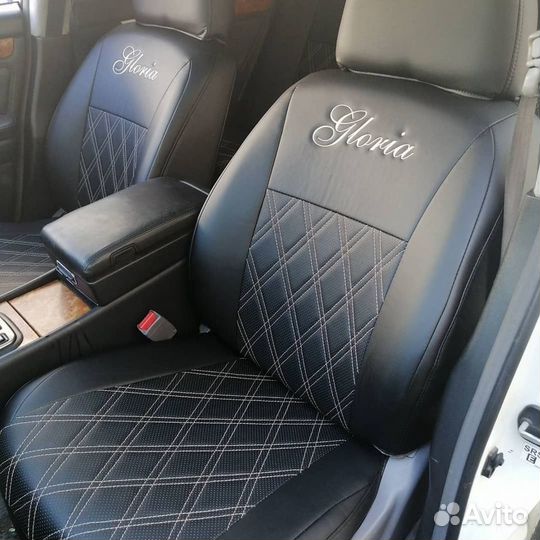 Чехлы Nissan Gloria 34 (3Д ромб