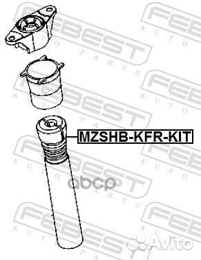 Пыльник- отбойник амортизатора зад