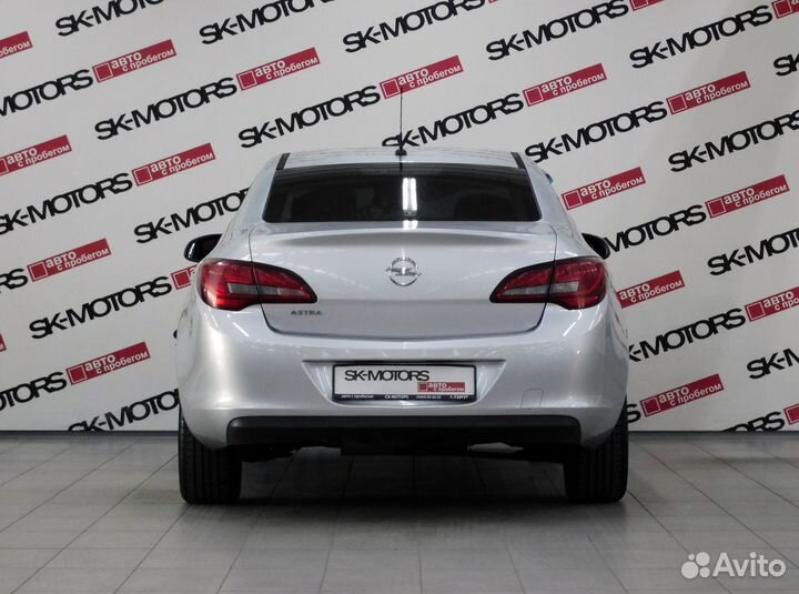 Opel Astra 1.6 AT, 2013, 206 230 км