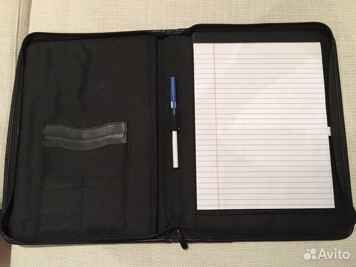 Папка портфель на молнии