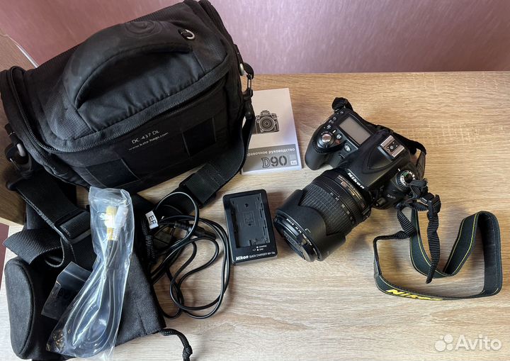 Зеркальный фотоаппарат nikon d90