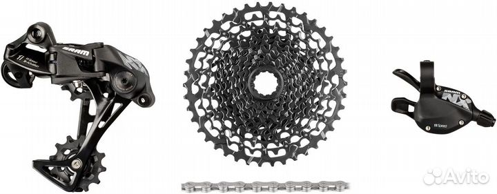 Группсет Sram NX 11 скоростей, набор для апгрэйда