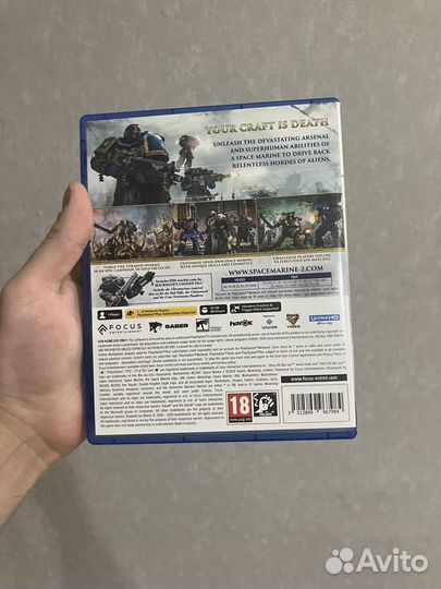 Space marine 2 ps5 диск