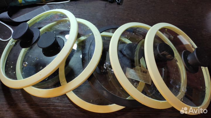 Крышки стеклянные на сковороду