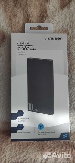 Внешний аккумулятор 10000 mah