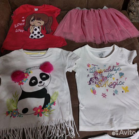Футболки на девочку 116
